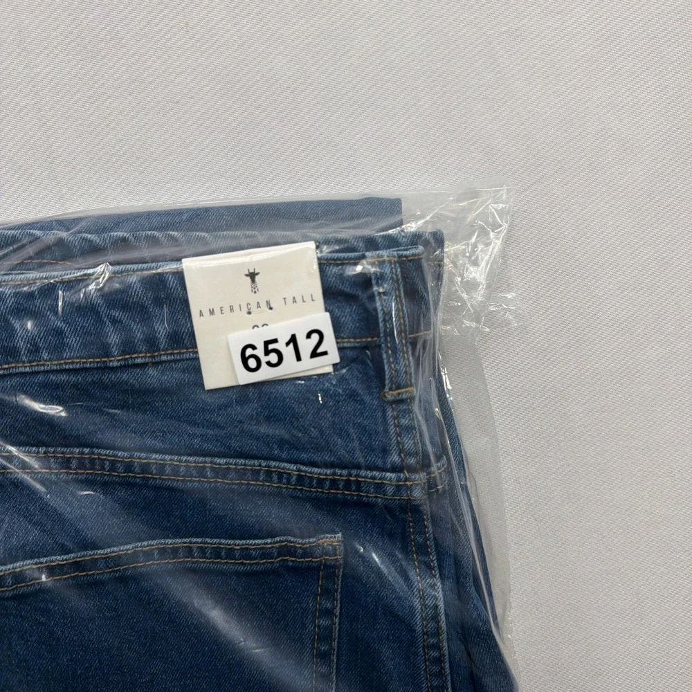 American Tall Jeans Britney High Rise Bootcut Blue Denim Womens 30/35 NWT